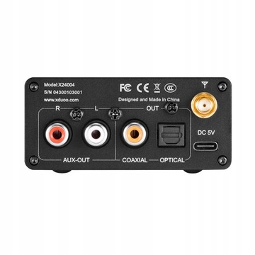 Конвертер аудиоресивера XDUOO BLUETOOTH 5.0 DAC