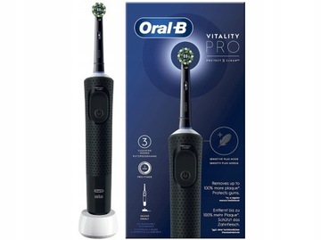 SZCZOTECZKA SONICZNA ELEKTRYCZNA ORAL-B VITALITY 103 PRO CZARNA