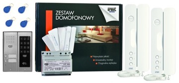 Zestaw domofon dwurodzinny MIWI URMET RFID 5025/40