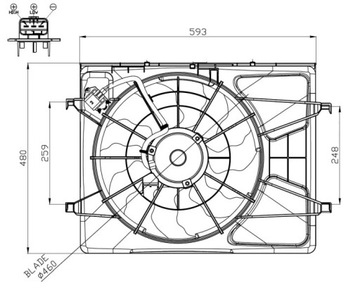 VENTILÁTOR KIA