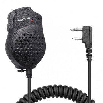 Mikrofonogłośnik Baofeng UV-82 PTT-2 GRUSZKA