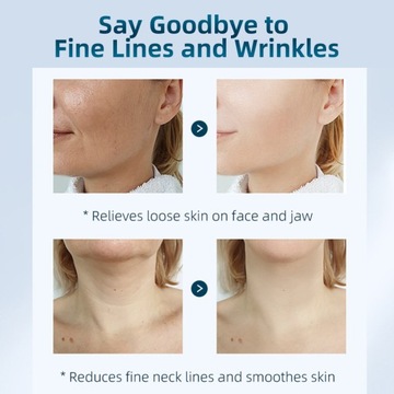 Устройство для ухода за шеей EMS, светодиодный аппарат для подтяжки лица, подтягивающий массажер для лица