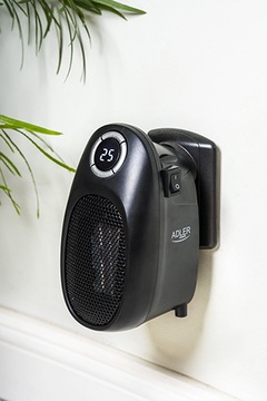 Мини-электрический тепловентилятор радиатора Adler Farelka на розетку 1500 Вт