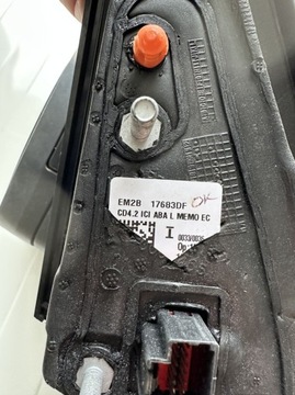 FORD S-MAX 2 II MK2 ZRCÁTKO LEVÉ BOČNÍ 15PIN FOTOCHROM EM2B17683DF EVROPA