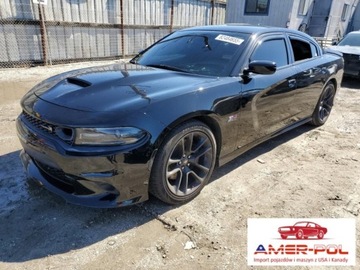 Dodge Charger VII 6.4 HEMI V8 492KM 2021 Dodge Charger 2021r., Scat Pack, 6.4L, od ubezpieczalni 6.4 Benzyna 492KM