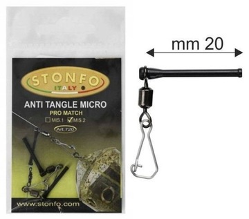 RURKA ANTYSPLĄTANIOWA MICRO 20mm 1x2szt STONFO