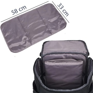 СУМКА, РЮКЗАК ДЛЯ КОЛЯСКИ, РЮКЗАК, ПУТЕШЕСТВЕННЫЙ ОРГАНАЙЗЕР ДЛЯ МАТЫ, КОВРИК, ПЕРЕМЕННЫЙ ПЛАТНИК