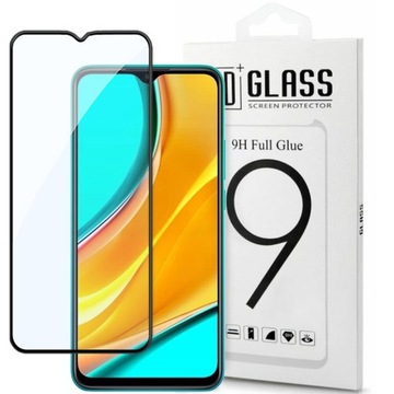 Szkło Hartowane do XIAOMI REDMI 9 na cały ekran 5D