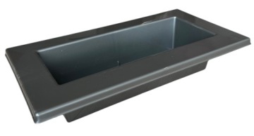 Белый желоб крышка 30 см для композиции твердый пластик