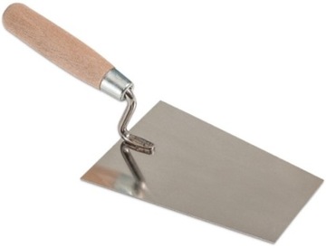 Kielnia TRAPEZOWA BUDOWLANA TYNKARSKA Nierdzewna 160 mm