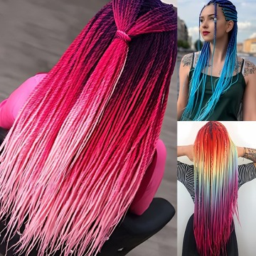 СИНТЕТИЧЕСКИЕ ВОЛОСЫ OMBRE COLOR ДЛЯ МОСТОВ