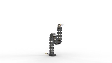 Скелетный кабельный органайзер Spacetronik SPK-188B Изменение длины