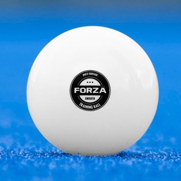 Gładkie piłki hokejowe (3*) FORZA, białe-1