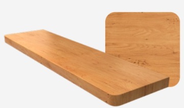 Подоконник ЛАМИНИРОВАННЫЙ МДФ, цвет WINCHESTER, толщина. 3 см