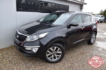 Kia Sportage III SUV Facelifting 1.7 CRDi 115KM 2014 Kia Sportage Kamera-Cofania Pol-Skora Klimatronic Szyberdach-Panorama