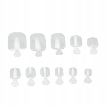 ИСКУССТВЕННЫЕ НАПИСЫ ДЛЯ НОГТЕЙ 550 шт. Для пальцев ног.