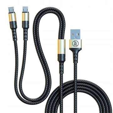 Dual Micro Usb Charging Cable Fast Charging Cable