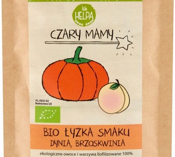 HELPA Czary Mamy Łyżka Smak 100% DYNIA BRZOSKWINIA