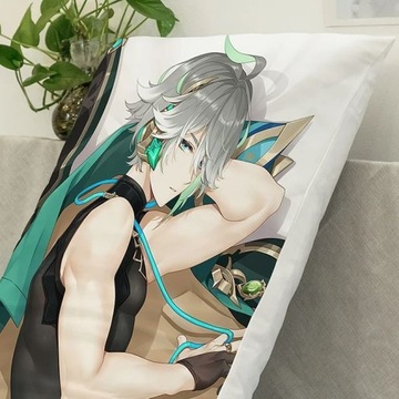 ПОДУШКА С НАВУШКОЙ 150 Х 50 СМ DAKIMAKURA ANIME ALHAITHAM GENSHIN IMPACT
