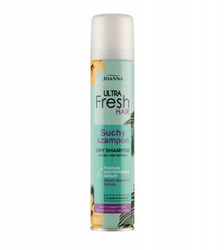 JOANNA Ultra Fresh Hair suchy szampon do każdego koloru włosów 200 ml