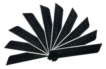 НАБОР ЗАПАСНЫХ ЛЕЗВИЙ ДЛЯ НОЖА ДЛЯ ОБОЕВ 10шт. ПРОЧНОЕ ЛЕЗВИЕ ТОЛЩИНОЙ 0,5ММ