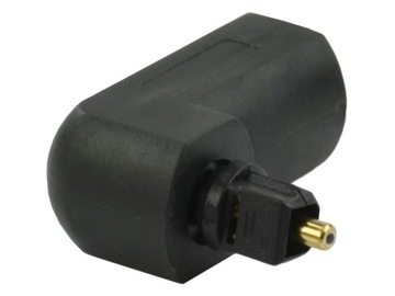 Adapter kątowy przejście łącznik optyczny Toslink