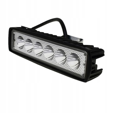 18W 6LED Work Light Bar Lampa do jazdy terenowej 4