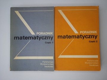 PORADNIK MATEMATYCZNY CZ. 1-2 DZIUBIŃSKI