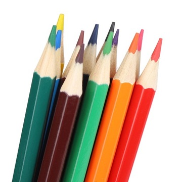 12 цветов деревянный детский карандаш для рисования в школе дома 4K