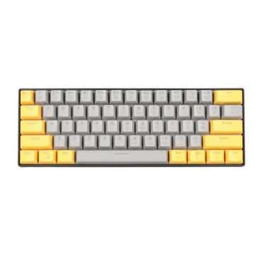 МЕХАНИЧЕСКАЯ КЛАВИАТУРА 60% RGB СЕРЫЙ СВЕТОДИОД