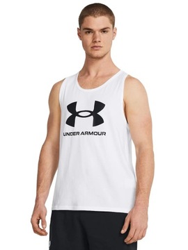 KOSZULKA MĘSKA UNDER ARMOUR BEZRĘKAWNIK SPORTOWY WIOSENNY BAWEŁNA 1382883