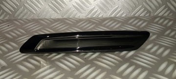 BMW F10 F11 LCI LIFT LISTWA DEKOR BŁOTNIKA PRAWA PRZÓD CZARNA 7336646 ORYGI