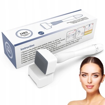 Derma Stempel Mikroigła DRS regulacją igieł 0.25-3
