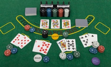 ПОКЕРНЫЙ НАБОР 200 ФИШЕК КАРТЫ ДЛЯ ПОКЕРА