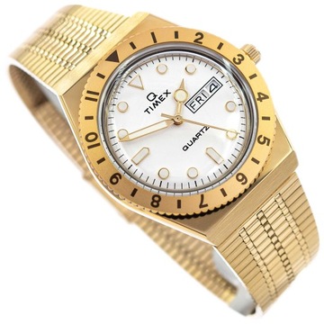 DAMSKI ZEGAREK TIMEX TW2U95800 Q REISSUE GOLD