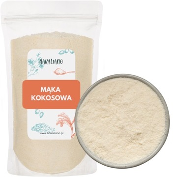 MĄKA KOKOSOWA 1KG MĄKA Z KOKOSÓW WYSOKA JAKOŚĆ!
