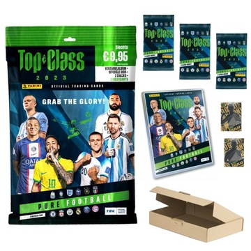 Альбом футбольных карточек Top Class 2023, стартовый набор Panini Mega