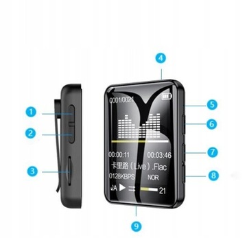 MP4-плеер 8G BT4.0 Меню FM-диктофонаPL