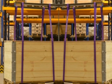 Zawiesie pasowe taśmowe 3000kg 4M pętlowe WZMOCNIONE dwuwarstwowe Agrolift