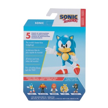 Фигурка Sonic Fast as Lightning Ежик Соник 6 см
