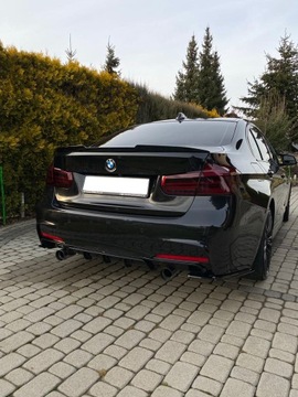 LOTKA СПОЙЛЕР BMW 3 Series F30 M4 стиль Черный Глянцевый Супер Качество