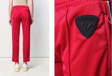 Spodnie ROSSIGNOL joggery czerwone rozmiar S