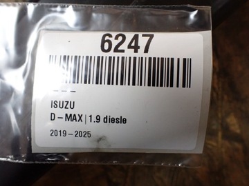 ZÁSTĚRKA LEVÝ PŘEDNÍ ISUZU D-MAX III 2021 6247