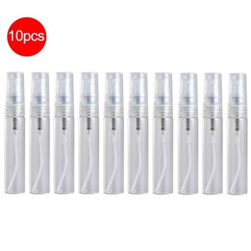 10pcs 5ML Empty Spray Bottle Travel Mini Glass