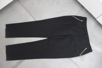 NEW LOOK spodnie czarne eleganckie 42
