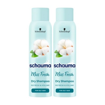Schauma Miss Fresh Suchy Szampon 2x150ml
