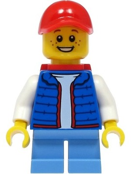 Lego City chłopak Billy z plecakiem cty1391