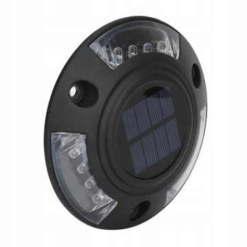 Słoneczna lampa dokująca 12 diod LED Słoneczna lampa podjazdowa