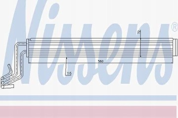 NISSENS 90636 Маслорадиатор, рулевое управление