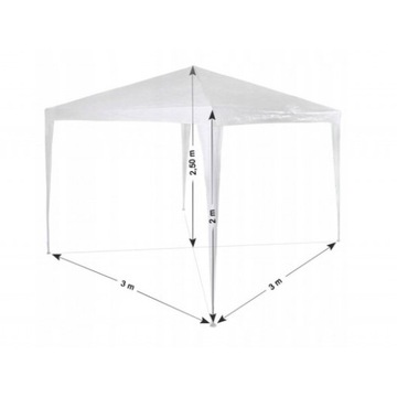 ПАВИЛЬОН САД КОММЕРЧЕСКИЙ ПАЛАТКА 3х3м ЗЕЛЕНЫЙ БЕЛЫЙ